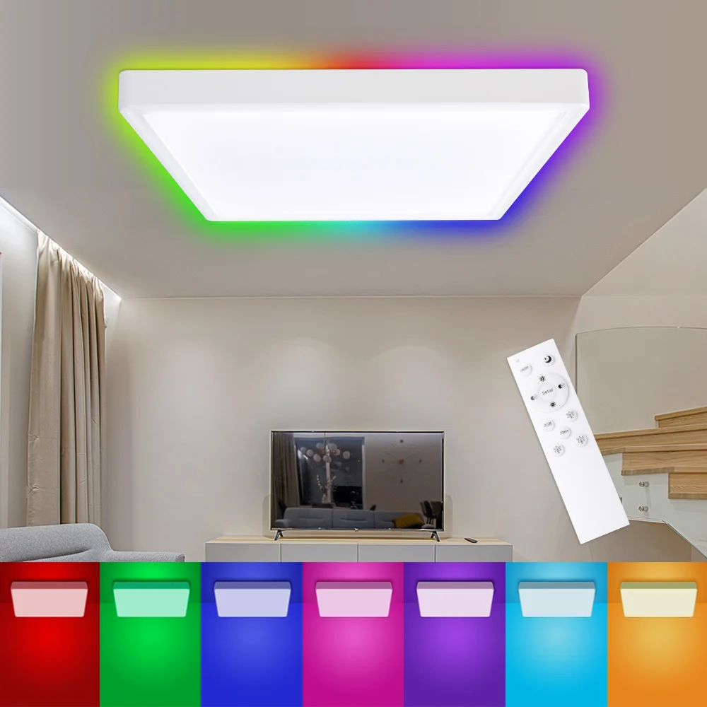 34w wifi led ceiling light double layer type dimmable cct ultrathin surface mounting lamp 34w wifi led ceiling light double layer type dimmable cct ultrathin surface mounting lamp
