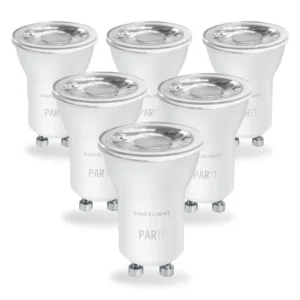 pack of 6,led par11 with gu10 base mini reflector downlight bulb