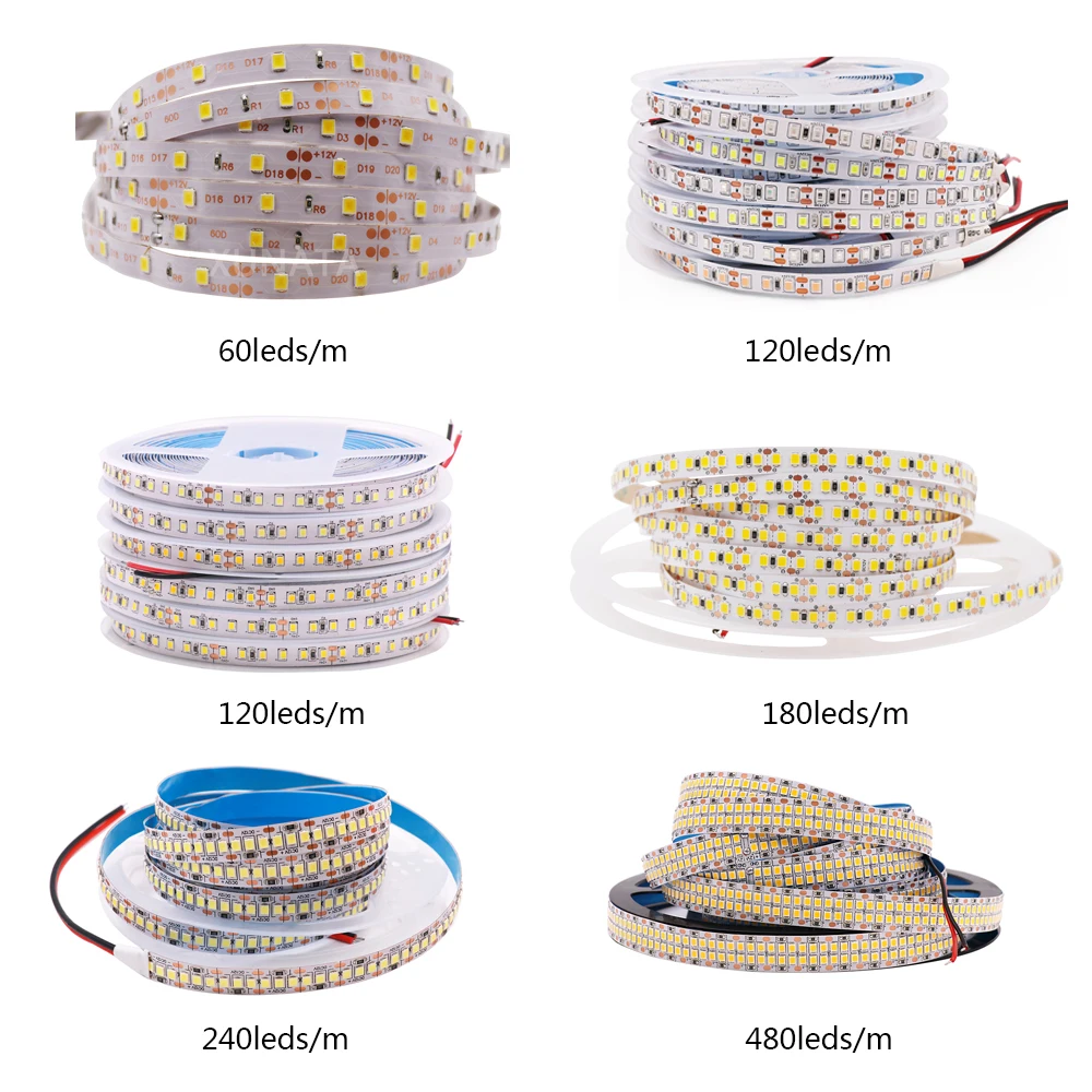12v 24v led strip lights 5m 2835 flexible led tape 12v 24v led strip lights 5m 2835 flexible led tape