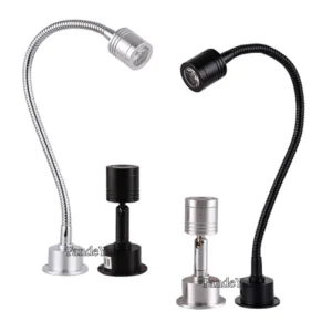 1w 3w led hose wall lamp flexible hotel bedside reading wall light modern fashion book lights