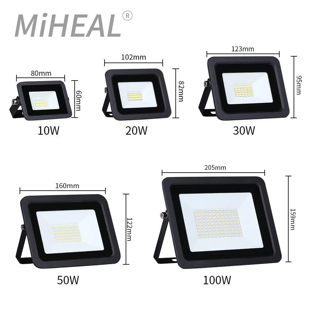 led flood light ac 220v 240v 10w 20w 30w 50w 100w ip68 waterproof led flood light ac 220v 240v 10w 20w 30w 50w 100w ip68 waterproof