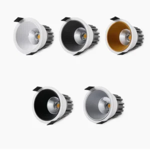downlight dimmable anti glare recessed ac220v 110v 240v 7w 9w 12w 15w lamp
