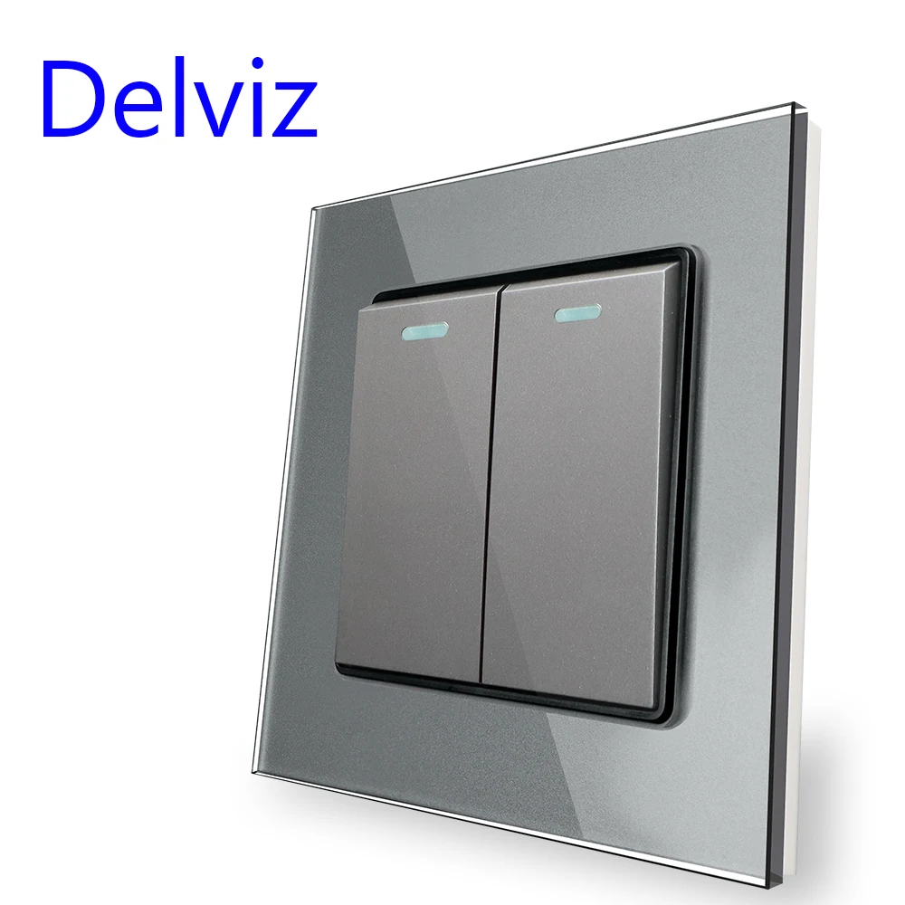 toughened glass switch, gray crystal panel 16a wall power socket, ac 110v 250v toughened glass switch, gray crystal panel 16a wall power socket, ac 110v 250v