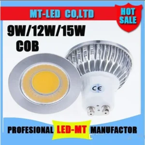 1x led licht 9 w 12 w 15 w cob mr16 gu10 e27