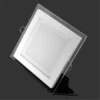 18 Watt LED Panel Downlight Square Glass Panel Lights