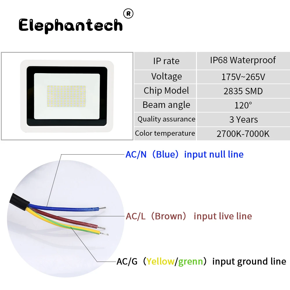 2pcs led floodlight 10w 20w 30w 50w 100w flood light ip68 2pcs led floodlight 10w 20w 30w 50w 100w flood light ip68