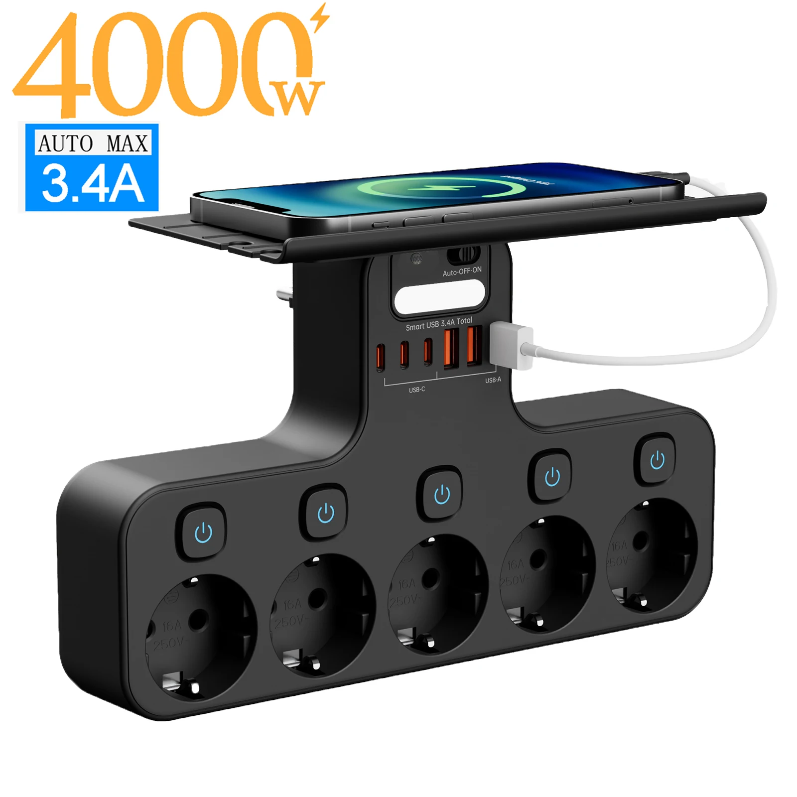 4000w eu plug multi function wall mounted power strip independent switches 4000w eu plug multi function wall mounted power strip independent switches