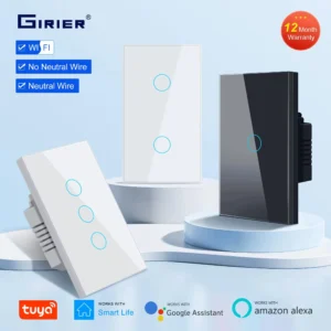 smart wifi touch switch no neutral wire required smart home