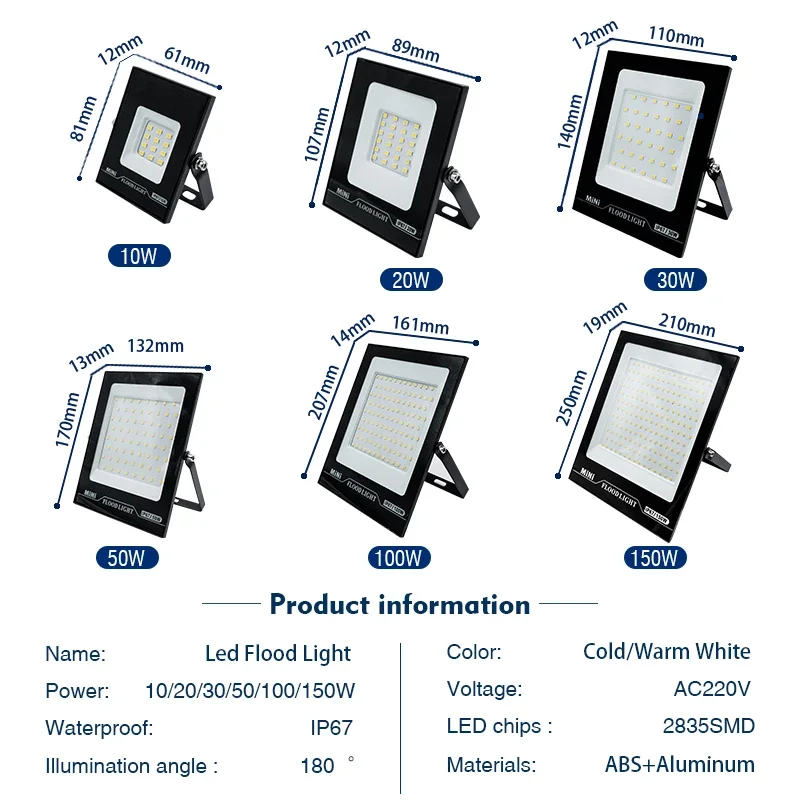 led flood light 20w 30w 50w 100w 150w 220v reflector spotlight led flood light 20w 30w 50w 100w 150w 220v reflector spotlight