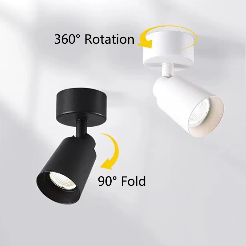 led mini spot light wall lamp 5w 7w 10w cob surface mounted small spotlights led mini spot light wall lamp 5w 7w 10w cob surface mounted small spotlights