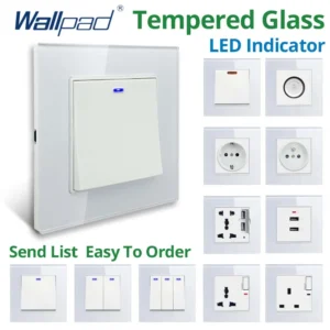 wallpad electrical outlets and switches wall light luxury