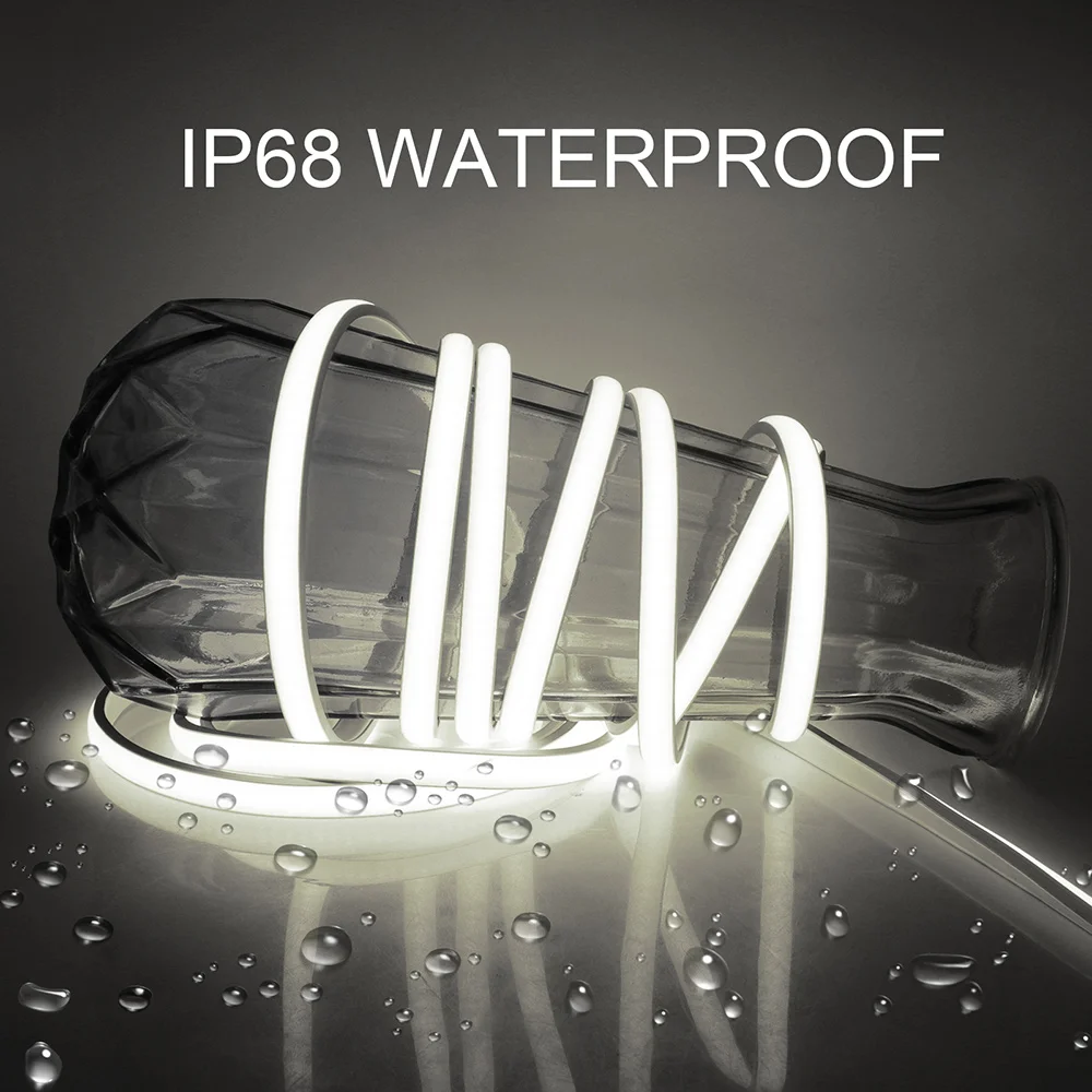 ip68 waterproof cob led strip light 220v dimmer switch power kit ip68 waterproof cob led strip light 220v dimmer switch power kit