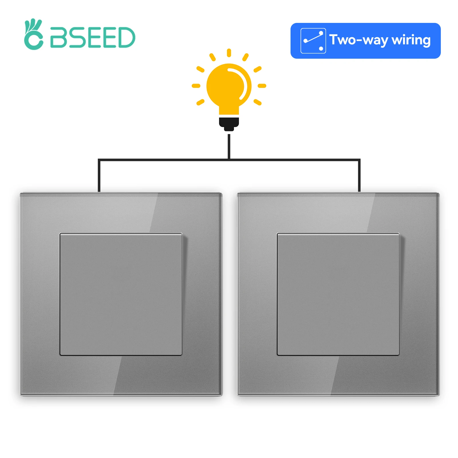 bseed e series 1gang/2gang 2way mechanical button light switch bseed e series 1gang/2gang 2way mechanical button light switch