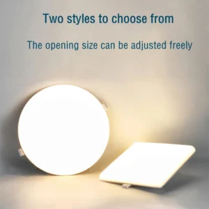 36w ultra thin square led panel light cold white 220v aluminum ceiling