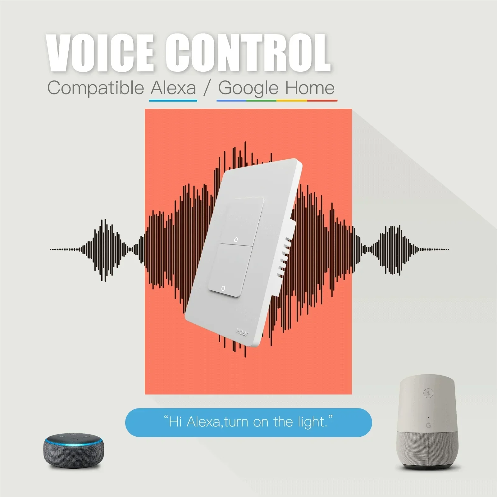 smart light switch us push button wall switch work with alexa google home neutral smart light switch us push button wall switch work with alexa google home neutral
