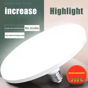 20 200w flying saucer led bulb, e27 ac 220v