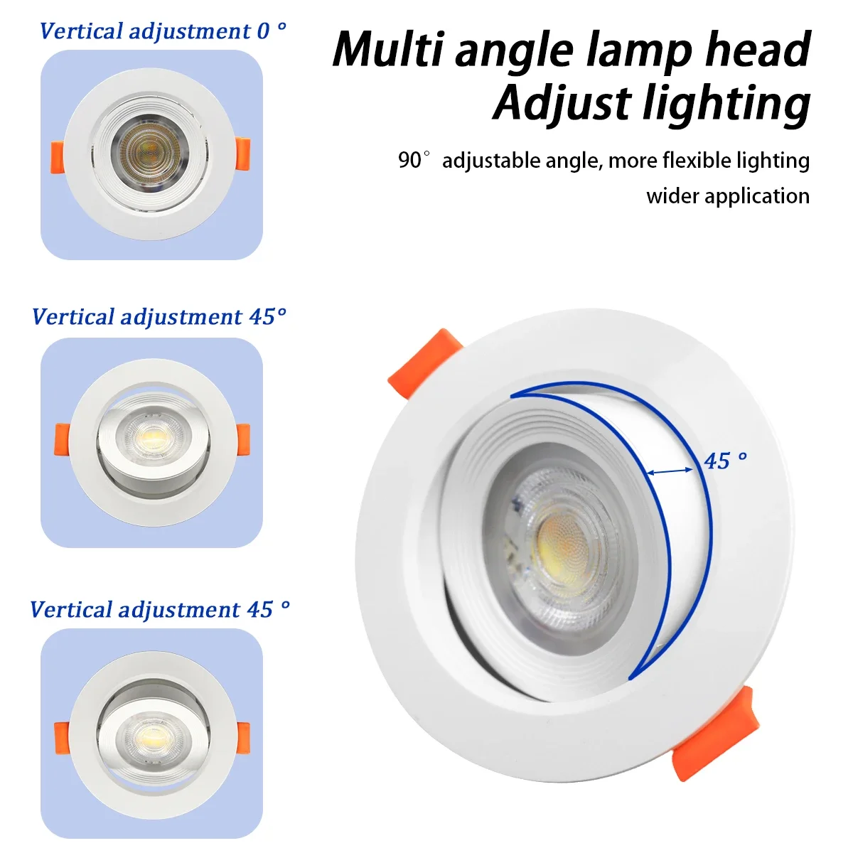 1 10pcs led surface mounted spot downlight cct 3000/4000/6500k 1 10pcs led surface mounted spot downlight cct 3000/4000/6500k