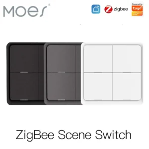 wireless scene switch 12 control modes handheld push button setup
