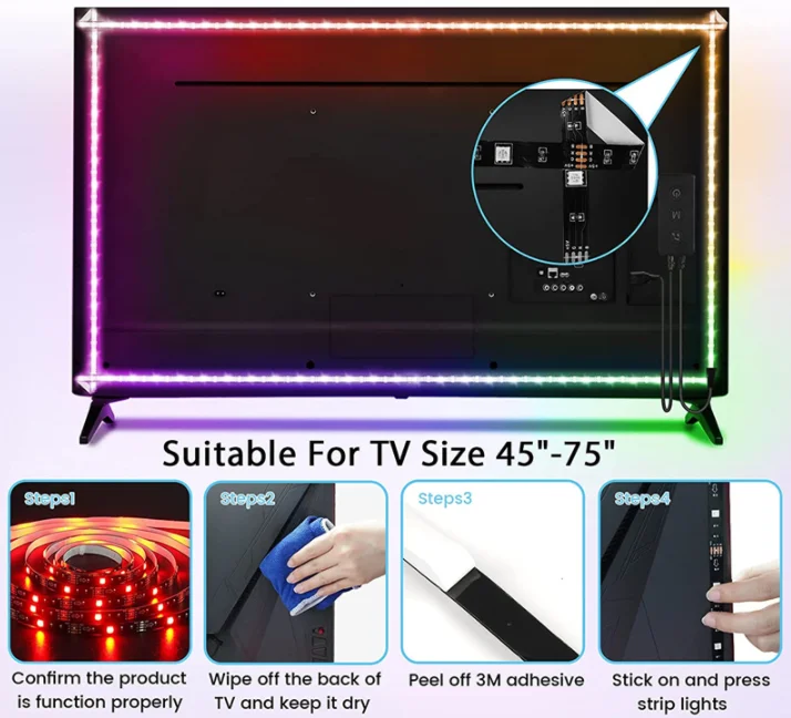 dc 5v usb led strip 5050 waterproof rgb led light flexible 50cm dc 5v usb led strip 5050 waterproof rgb led light flexible 50cm