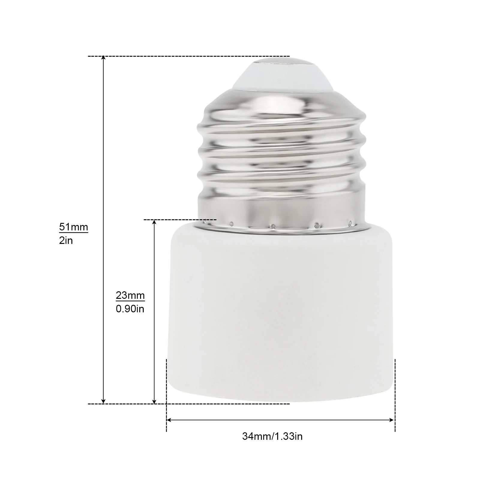 2 prong plug to e26 e27 socket adapter medium base light socket to plug 2 prong plug to e26 e27 socket adapter medium base light socket to plug