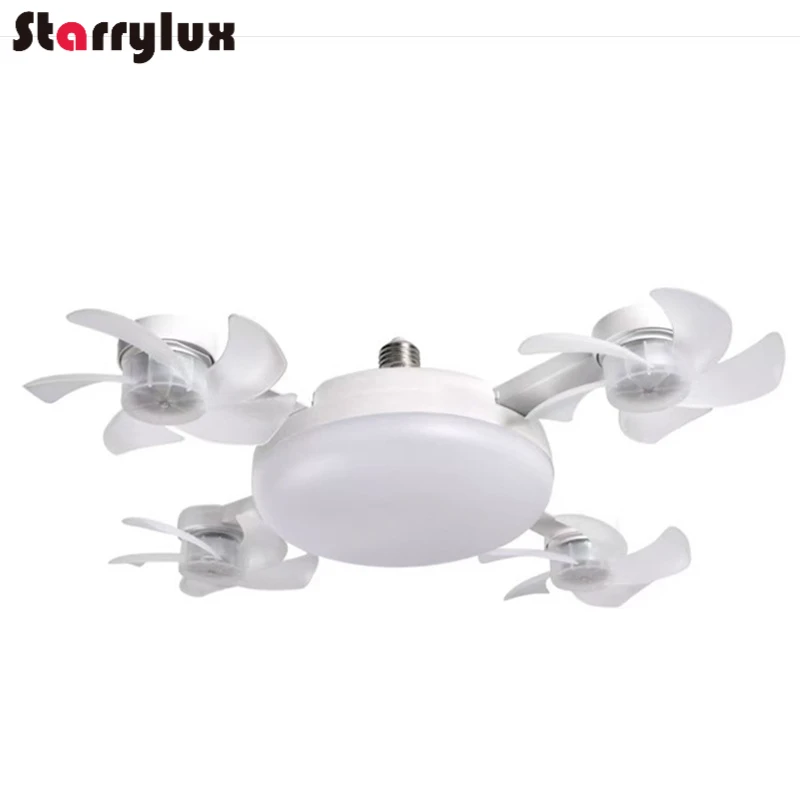 led smart silent fan light with e27 screw creative led smart silent fan light with e27 screw creative