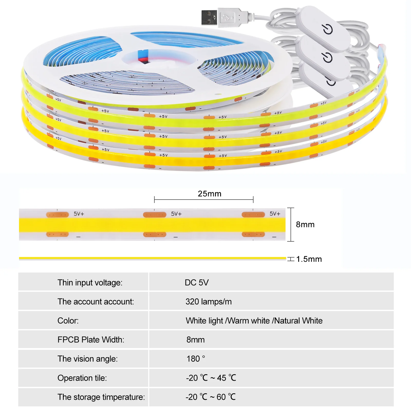 led cob strip light touch dimmer switch flexible diode led cob strip light touch dimmer switch flexible diode