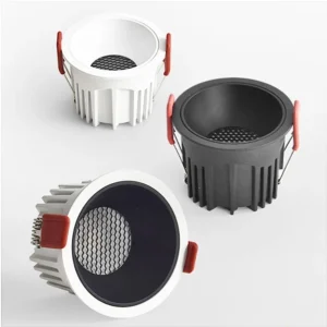 round frameless cob dimmable recessed downlight 7w/10w/15w18w/24w