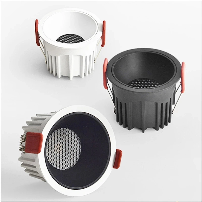 round frameless cob dimmable recessed downlight 7w/10w/15w18w/24w round frameless cob dimmable recessed downlight 7w/10w/15w18w/24w
