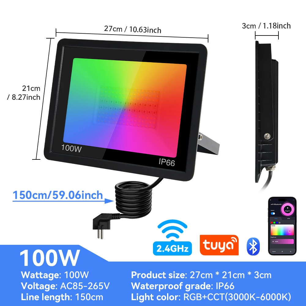 rgb floodlight smart app control led garden spotlight ip66 rgb floodlight smart app control led garden spotlight ip66