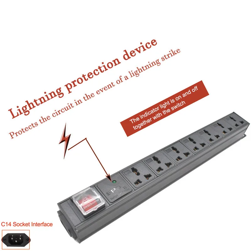 c14 port pdu power strip 10a universal socket network cabinet c14 port pdu power strip 10a universal socket network cabinet