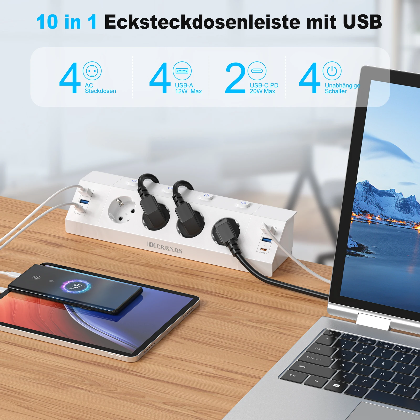 desktop usb socket power strip with individual switches, desk eu plug multiple socket desktop usb socket power strip with individual switches, desk eu plug multiple socket