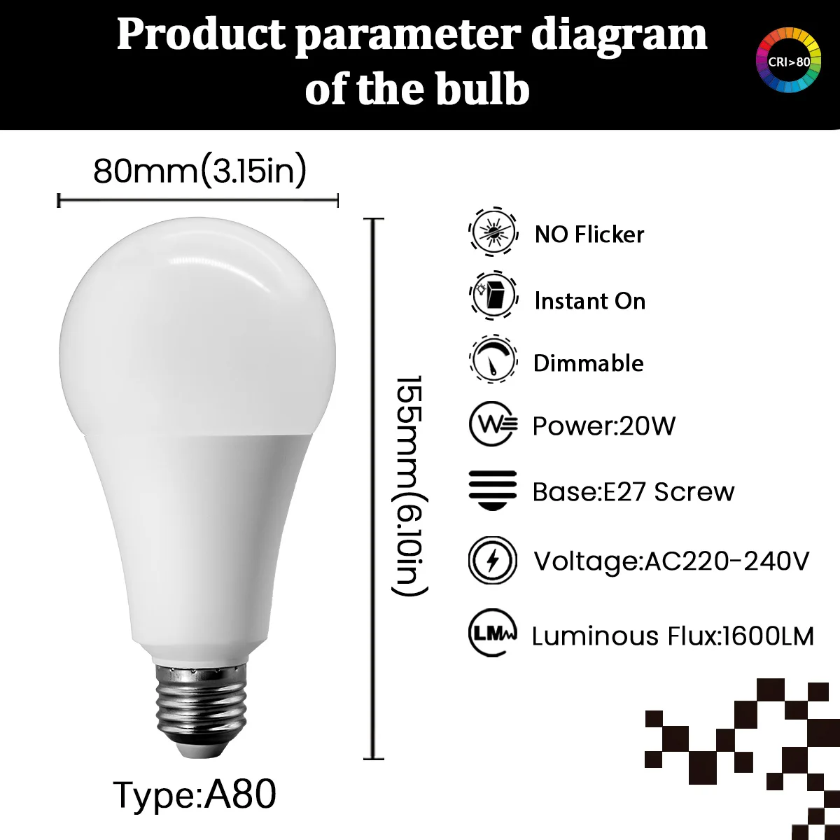 1 10pcs 20w dimmable led bulb hight bright e27 lamp 3000k 4000k 6000k 1 10pcs 20w dimmable led bulb hight bright e27 lamp 3000k 4000k 6000k