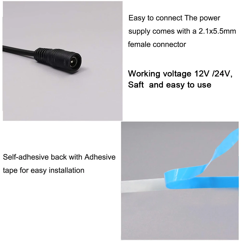 12v cob led strip with switch power kit us eu uk au 12v cob led strip with switch power kit us eu uk au