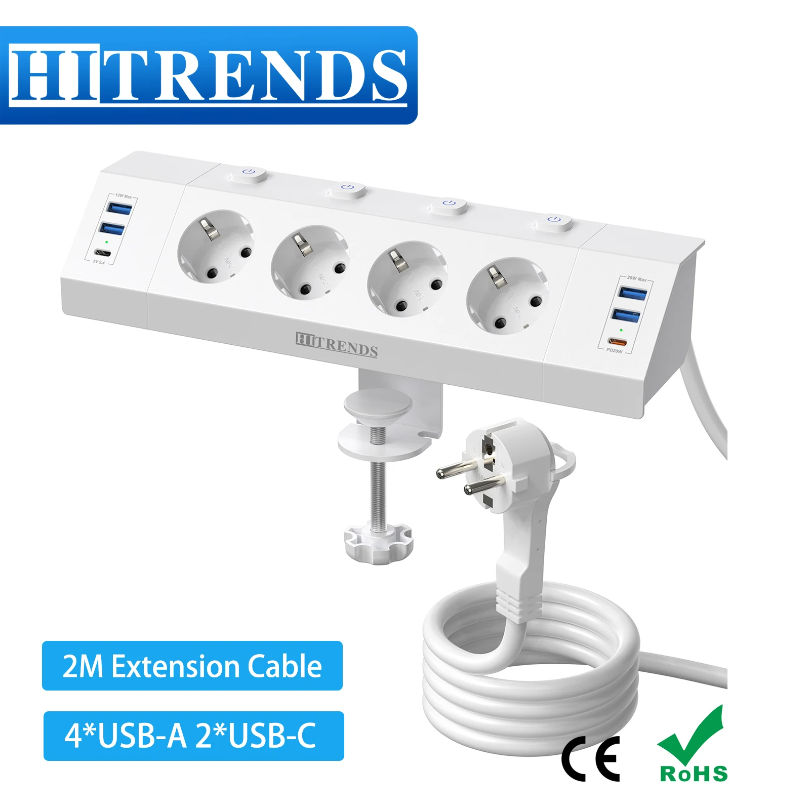 desktop usb socket power strip with individual switches, desk eu plug multiple socket desktop usb socket power strip with individual switches, desk eu plug multiple socket
