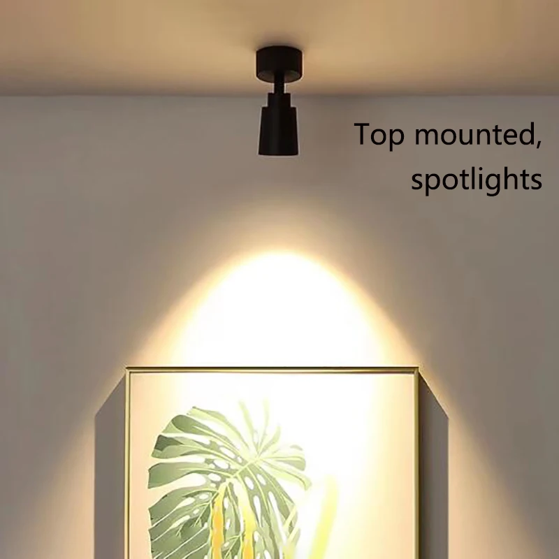 led mini spot light wall lamp 5w 7w 10w cob surface mounted small spotlights led mini spot light wall lamp 5w 7w 10w cob surface mounted small spotlights