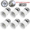 1-6PCS E27 to B22 Lamp Converter 130 Degrees Temperature Resistance Lamp Holder