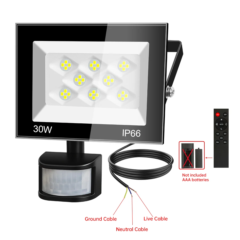 pir motion sensor led flood light ac220v 100w 60w 30w ip66 waterproof pir motion sensor led flood light ac220v 100w 60w 30w ip66 waterproof