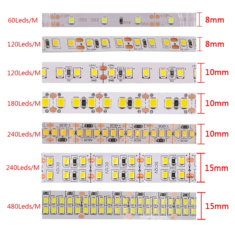 12v 24v led strip lights 5m 2835 flexible led tape 12v 24v led strip lights 5m 2835 flexible led tape