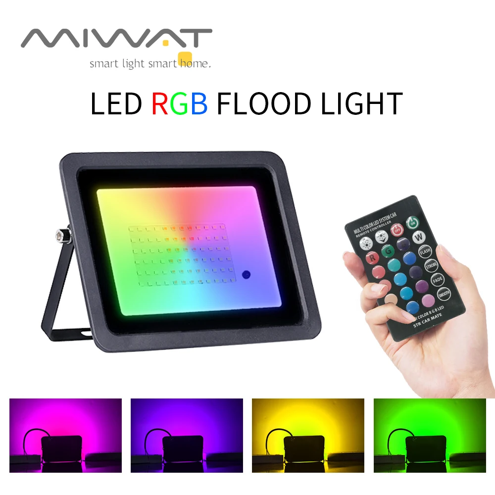 rgb flood light 100w 50w 30w 20w rgb reflector ip68 waterproof rgb flood light 100w 50w 30w 20w rgb reflector ip68 waterproof