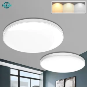 led ceiling lights 220v ultrathin led lamps 3 color cct panel light