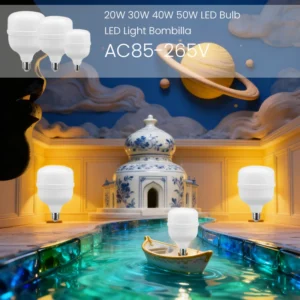 2 5pcs led light bombilla led lamp 20w 30w 40w 50w led bulb