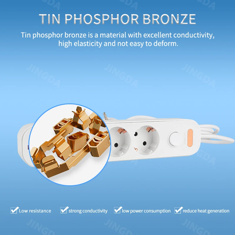 power strip eu plug 3/4/5 way outlets electrical extension 2m cord 16a sockets independent control switches for home office power strip eu plug 3/4/5 way outlets electrical extension 2m cord 16a sockets independent control switches for home office