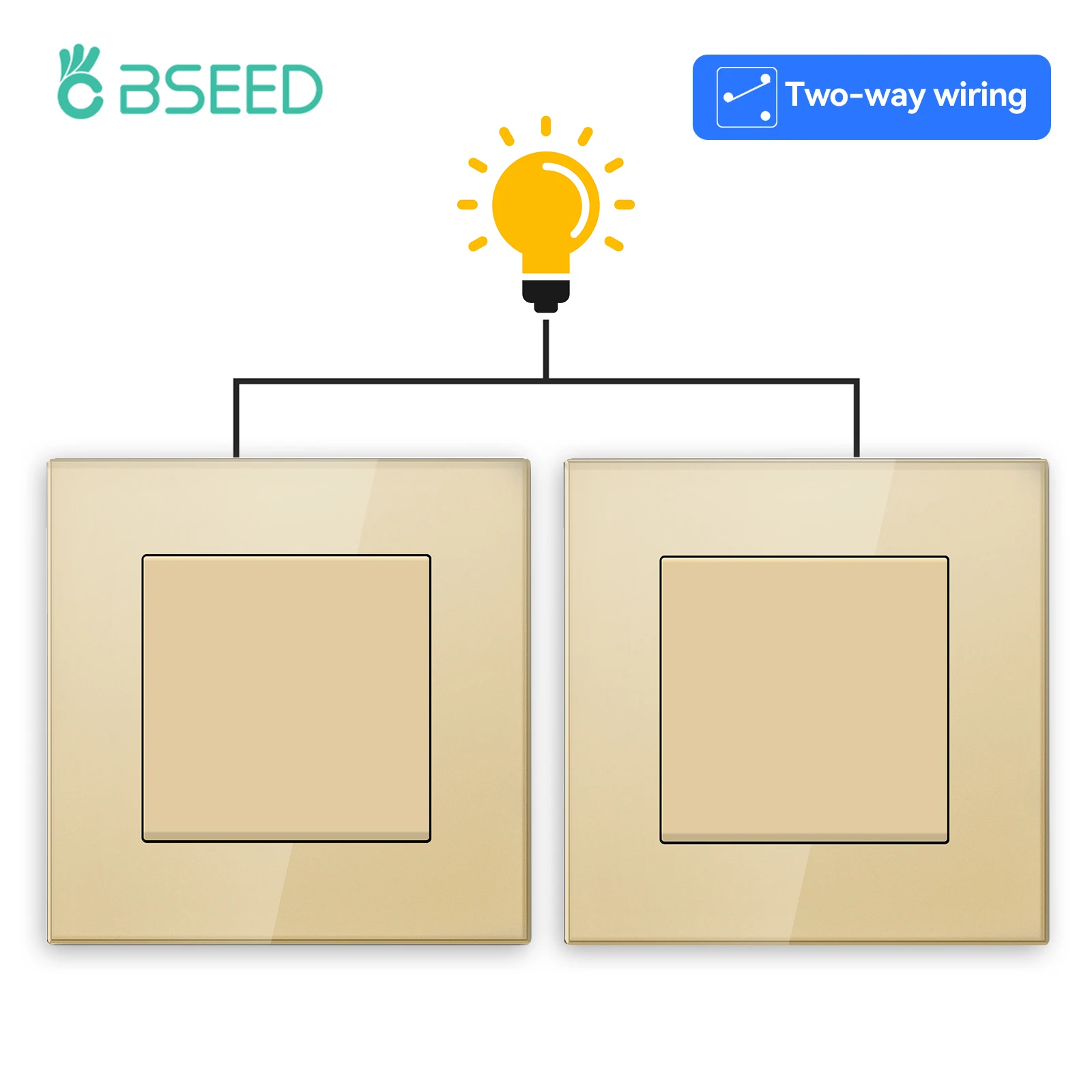 bseed e series 1gang/2gang 2way mechanical button light switch bseed e series 1gang/2gang 2way mechanical button light switch