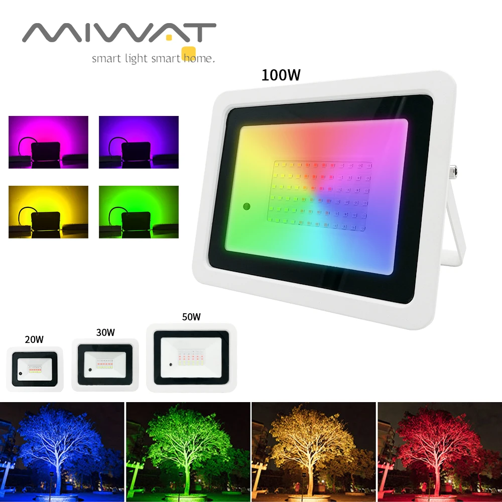 rgb flood light 100w 50w 30w 20w rgb reflector ip68 waterproof rgb flood light 100w 50w 30w 20w rgb reflector ip68 waterproof
