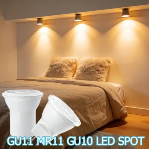 4pack led 38° beam angle gu11 mr11 lamp gu10