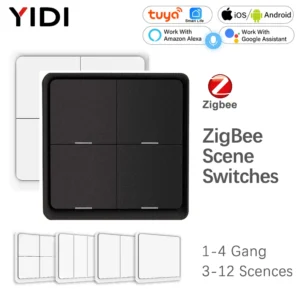 smart scene switch push button