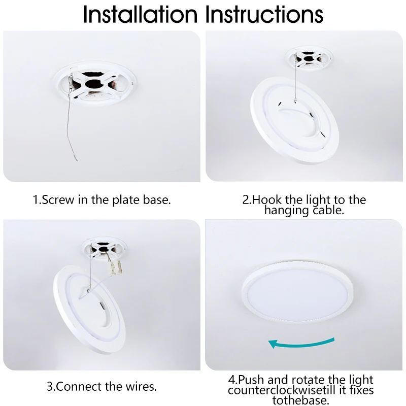 smart wifi led ceiling lamp 36w voice control alexa smart wifi led ceiling lamp 36w voice control alexa