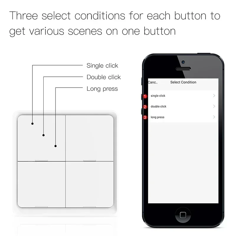 wireless 4 gang 12 scene switch wireless 4 gang 12 scene switch