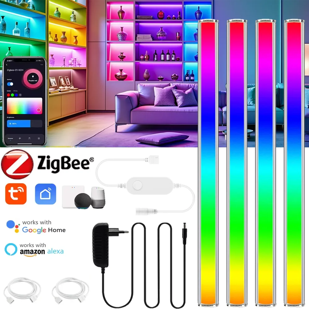 dc12v rgb color under cabinet lights zigbee3.0 smart led controller dc12v rgb color under cabinet lights zigbee3.0 smart led controller