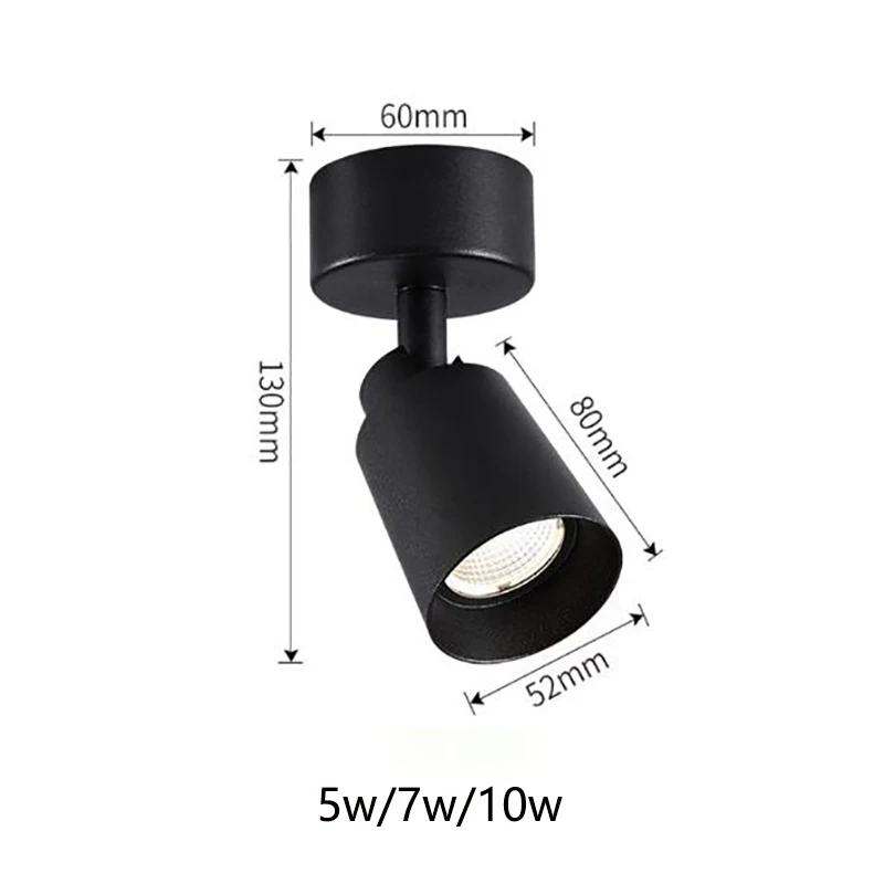 led mini spot light wall lamp 5w 7w 10w cob surface mounted small spotlights led mini spot light wall lamp 5w 7w 10w cob surface mounted small spotlights